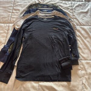 Hollister Boys M Shirt lot